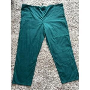 SB Scrubs‎ Women's SIZE XL GREEN Drawstring  Pants Waist